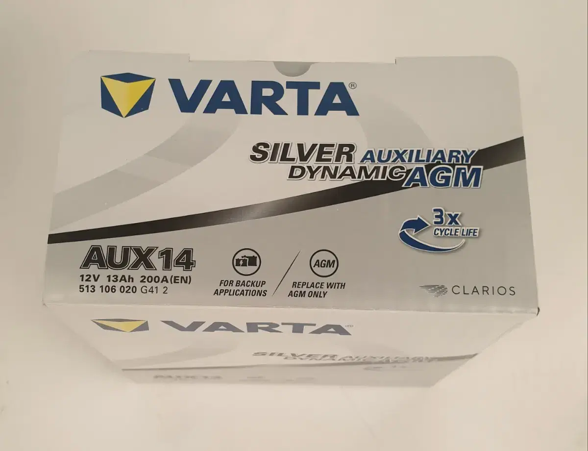 VARTA 12V 13Ah AUX14 AGM밧데리 미사용신품 | 브랜드 중고거래